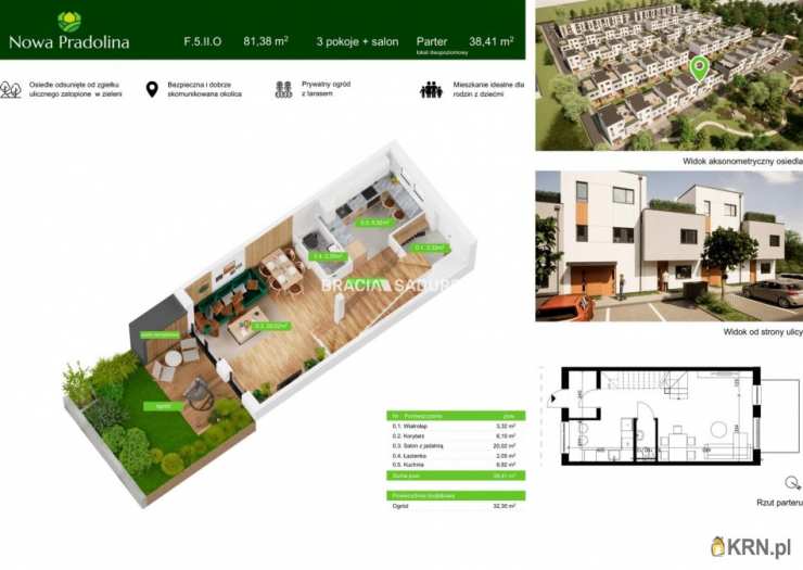 Tarnów, Zabłocie, ul. Skrzyszowska, 4 pokojowe, Mieszkanie  na sprzedaż