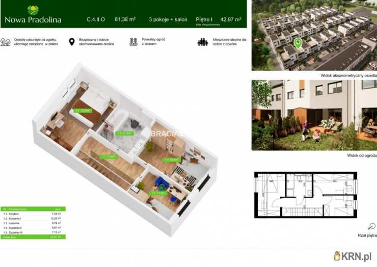 Mieszkanie  na sprzedaż, 4 pokojowe, Tarnów, Zabłocie, ul. Skrzyszowska