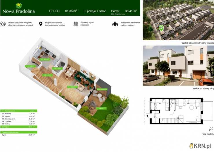 Mieszkanie  na sprzedaż, 4 pokojowe, Tarnów, Zabłocie, ul. Skrzyszowska