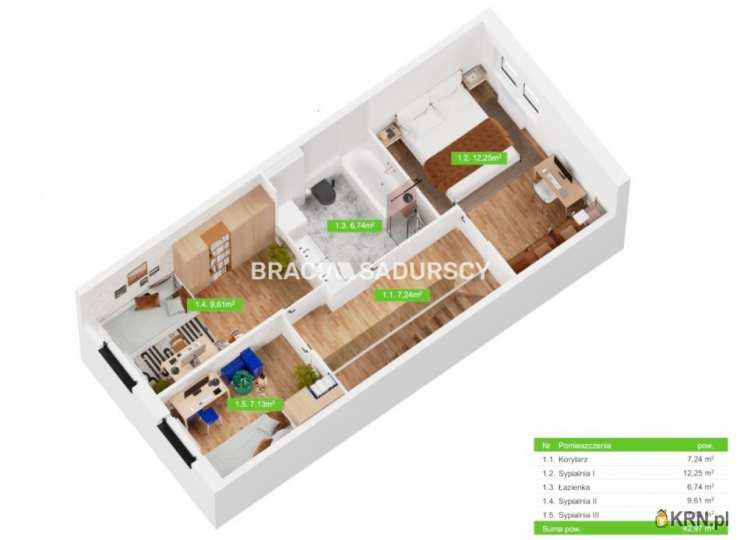 Tarnów, Zabłocie, ul. Skrzyszowska, 4 pokojowe, Mieszkanie  na sprzedaż