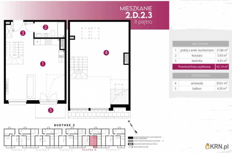 2 pokojowe, Wrocław, Fabryczna, ul. , Mieszkanie  na sprzedaż