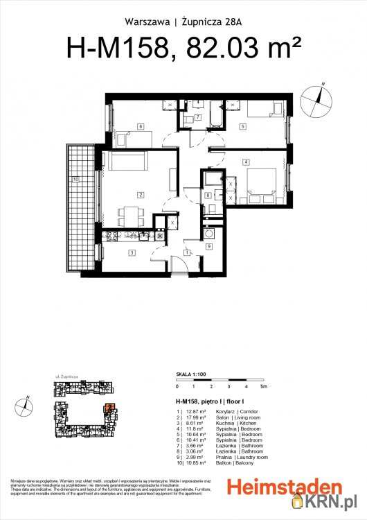 Mieszkanie  na sprzedaż, 4 pokojowe, Warszawa, ul. 
