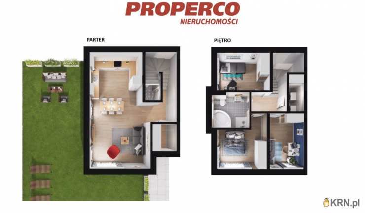 4 pokojowe, Poręba, ul. , Mieszkanie  na sprzedaż