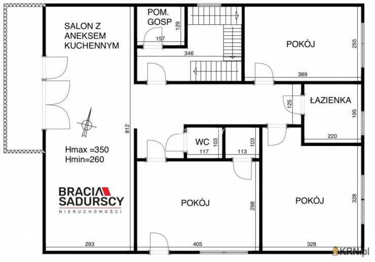 BRACIA SADURSCY ODDZIAŁ BS4 KROWODRZA, Mieszkanie  na sprzedaż, Tomaszowice, ul. Kolberga