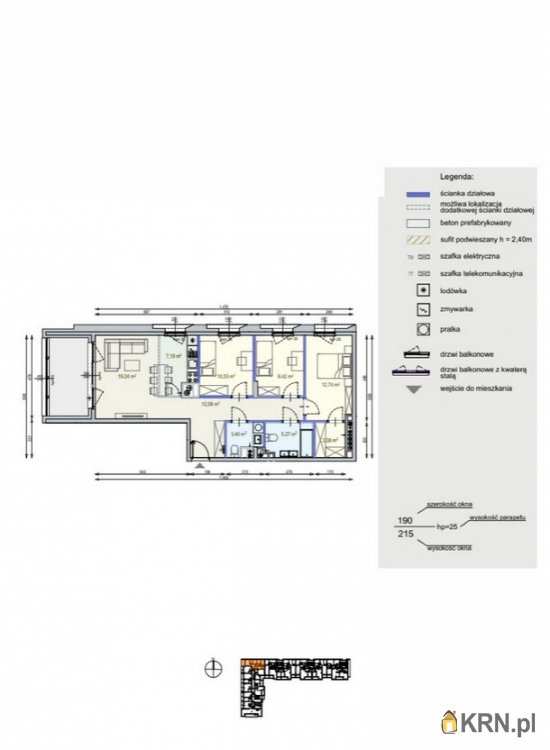 Mieszkanie  na sprzedaż, 4 pokojowe, Warszawa, Mokotów, ul. 