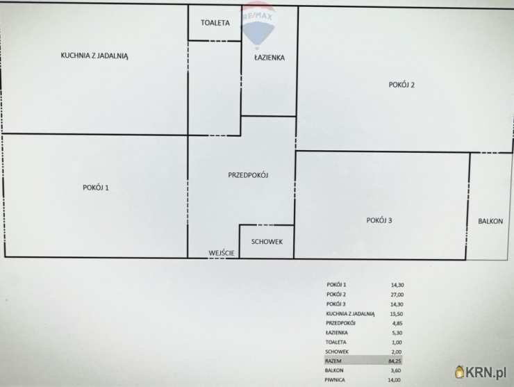Warszawa, ul. , Mieszkanie  na sprzedaż, 3 pokojowe