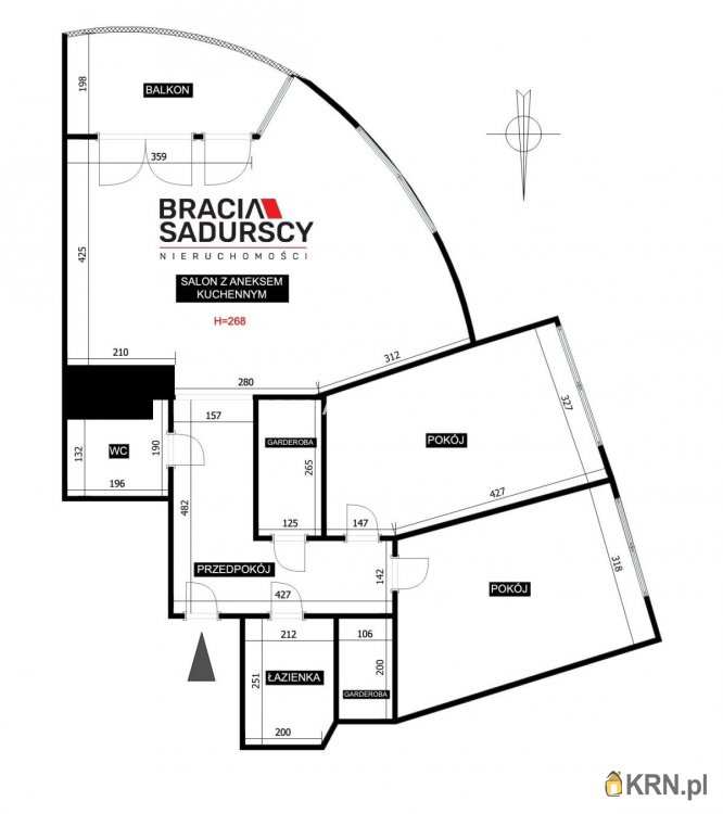 Kraków, Bronowice, ul. Dytmara, Mieszkanie  na sprzedaż, 3 pokojowe