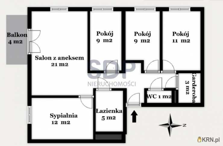 Mieszkanie  na sprzedaż, 5 pokojowe, Wrocław, Fabryczna, ul. Wiejska