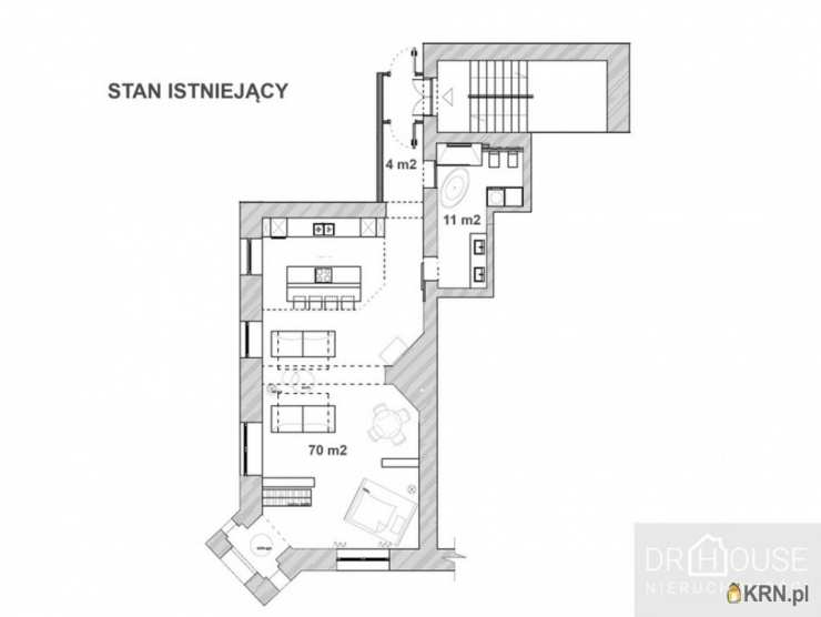 3 pokojowe, Kraków, Stare Miasto, ul. , Mieszkanie  na sprzedaż