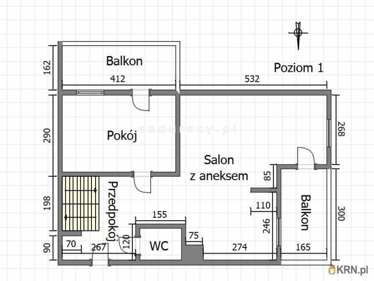 Mieszkanie  na sprzedaż, 4 pokojowe, Wieliczka, ul. T. Kościuszki