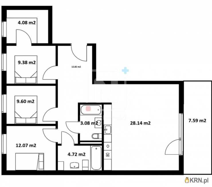 4 pokojowe, Warszawa, Ursus, ul. , Mieszkanie  na sprzedaż
