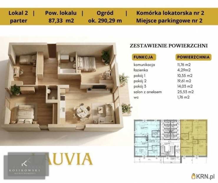 Mieszkanie  na sprzedaż, 4 pokojowe, Namysłów, ul. 