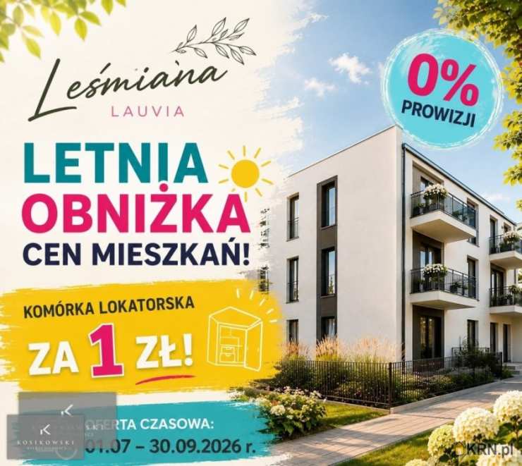 Mieszkanie  na sprzedaż, Namysłów, ul. B. Leśmiana, 4 pokojowe