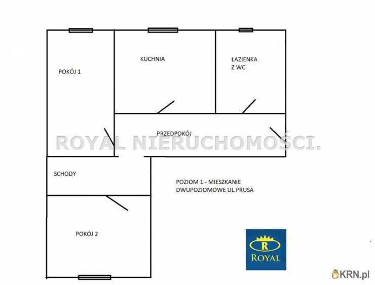 Zabrze, Helenka, ul. B. Prusa, 5 pokojowe, Mieszkanie  na sprzedaż