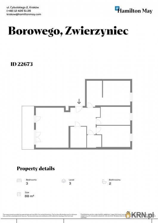 Kraków, Zwierzyniec/Wola Justowska, ul. P. Borowego, Mieszkanie  do wynajęcia, 4 pokojowe