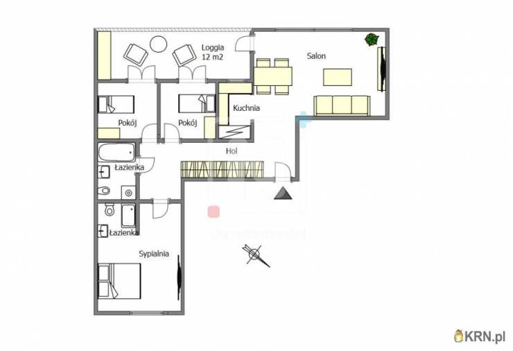 4 pokojowe, Warszawa, Ursus, ul. Ryżowa, Mieszkanie  na sprzedaż