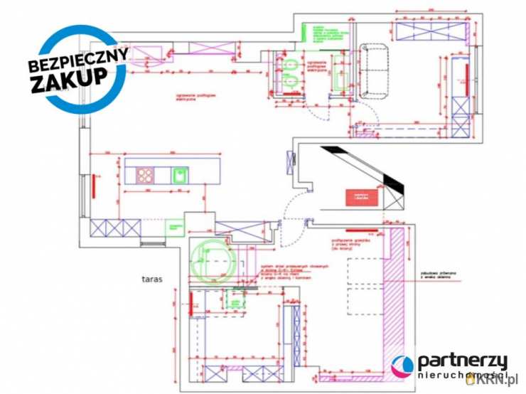 Gdańsk, Piecki-Migowo, ul. Myśliwska, Mieszkanie  na sprzedaż, 3 pokojowe