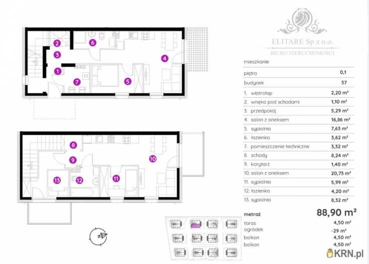 Mieszkanie  na sprzedaż, 5 pokojowe, Wrocław, Krzyki, ul. 