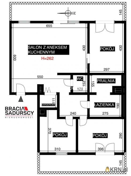 Bochnia, ul. Podedworze, Mieszkanie  na sprzedaż, 4 pokojowe