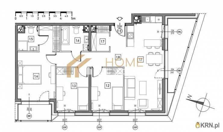 4 pokojowe, Gdańsk, Piecki-Migowo, ul. F. Rakoczego, Mieszkanie  na sprzedaż