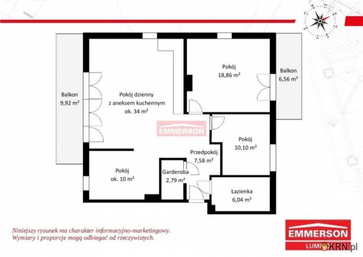 4 pokojowe, Kraków, Bieżanów-Prokocim/Prokocim, ul. , Mieszkanie  na sprzedaż