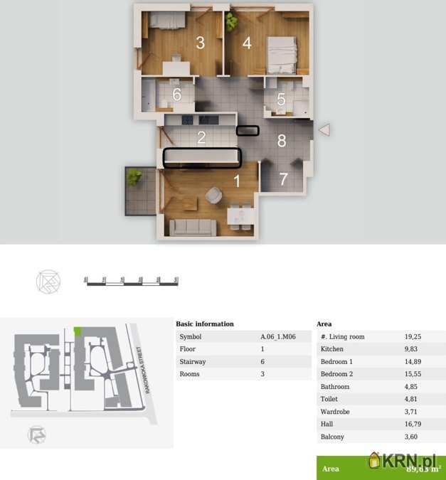 Mieszkanie  na sprzedaż, , Kraków, Stare Miasto, ul. Rakowicka