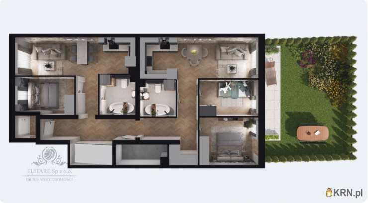 Elitare Sp. z o.o.   , Mieszkanie  na sprzedaż, Wrocław, Krzyki, ul. 