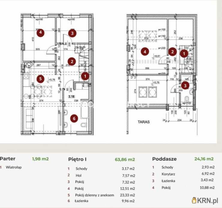 Gaj, ul. Zadziele, Mieszkanie  na sprzedaż, 4 pokojowe