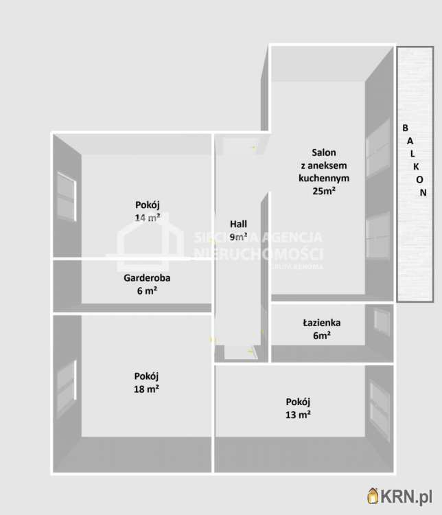 4 pokojowe, Kartuzy, ul. Kościerska, Mieszkanie  na sprzedaż