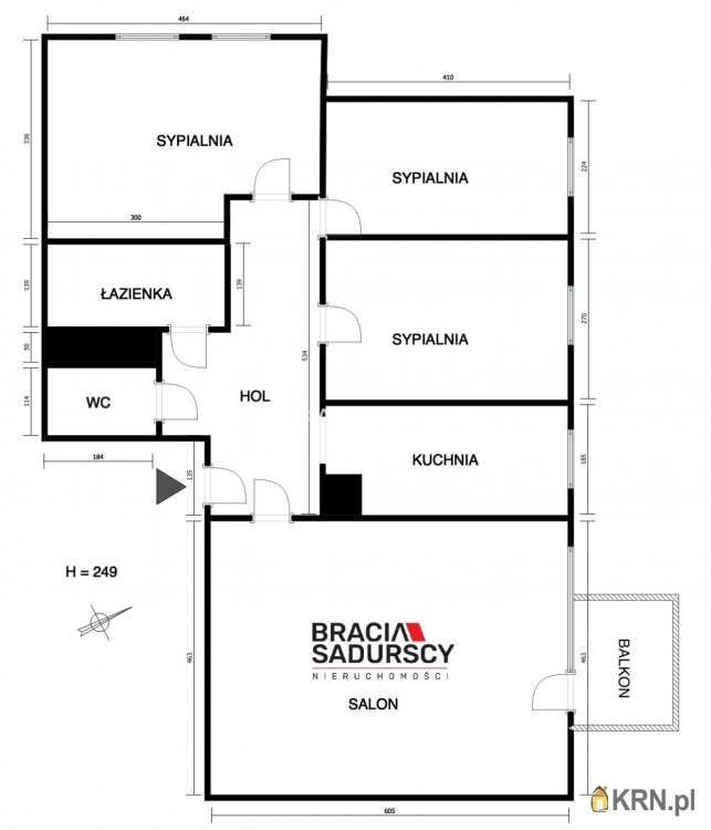 Kraków, Bieżanów-Prokocim, ul. L. Rydygiera, Mieszkanie  na sprzedaż, 4 pokojowe