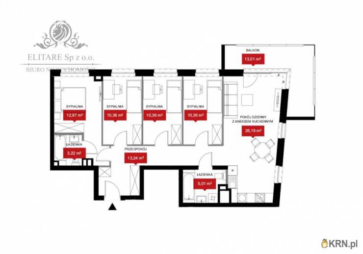 Wrocław, Psie Pole, ul. , Mieszkanie  na sprzedaż, 5 pokojowe