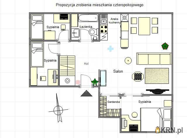 Mieszkanie  na sprzedaż, 4 pokojowe, Warszawa, Praga Południe/Saska Kępa, ul. Saska