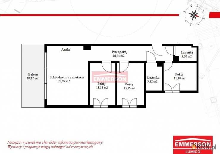 Kraków, Grzegórzki, ul. , Mieszkanie  na sprzedaż, 4 pokojowe