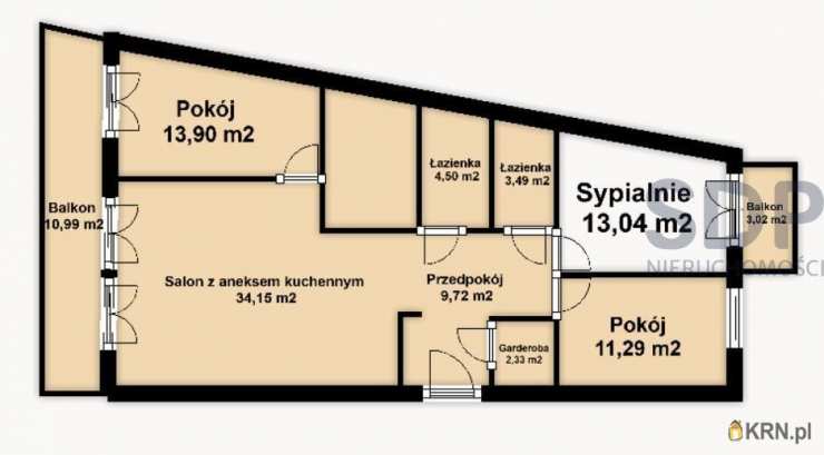 Mieszkanie  na sprzedaż, 4 pokojowe, Wrocław, Stare Miasto/Szczepin, ul. Gnieźnieńska