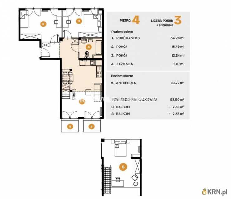 Kraków, Bronowice, ul. Na Błonie, Mieszkanie  na sprzedaż, 3 pokojowe