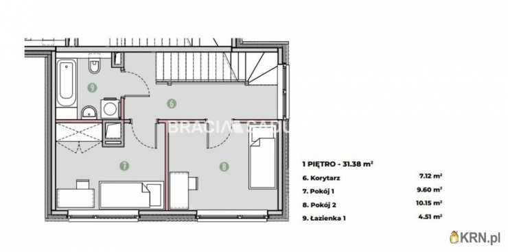Kraków, Zwierzyniec, ul. Olszanicka, 4 pokojowe, Mieszkanie  na sprzedaż