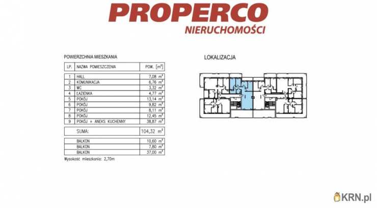 5 pokojowe, Mieszkanie  na sprzedaż, Kielce, ul. Solidarności