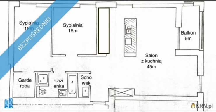 Warszawa, Wilanów, ul. Sarmacka, Mieszkanie  do wynajęcia, 3 pokojowe