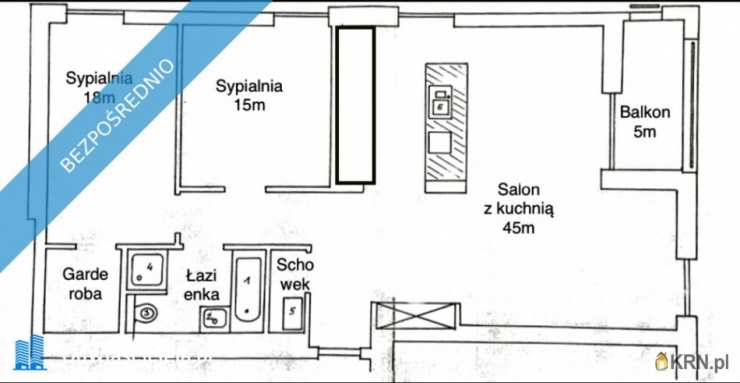 Mieszkanie  do wynajęcia, 3 pokojowe, Warszawa, Wilanów, ul. Sarmacka
