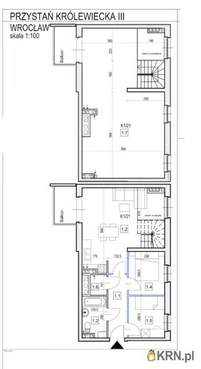 Wrocław, Fabryczna, ul. , 4 pokojowe, Mieszkanie  na sprzedaż