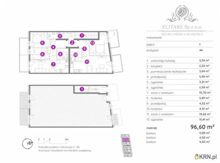 Wrocław, Krzyki, ul. , 5 pokojowe, Mieszkanie  na sprzedaż