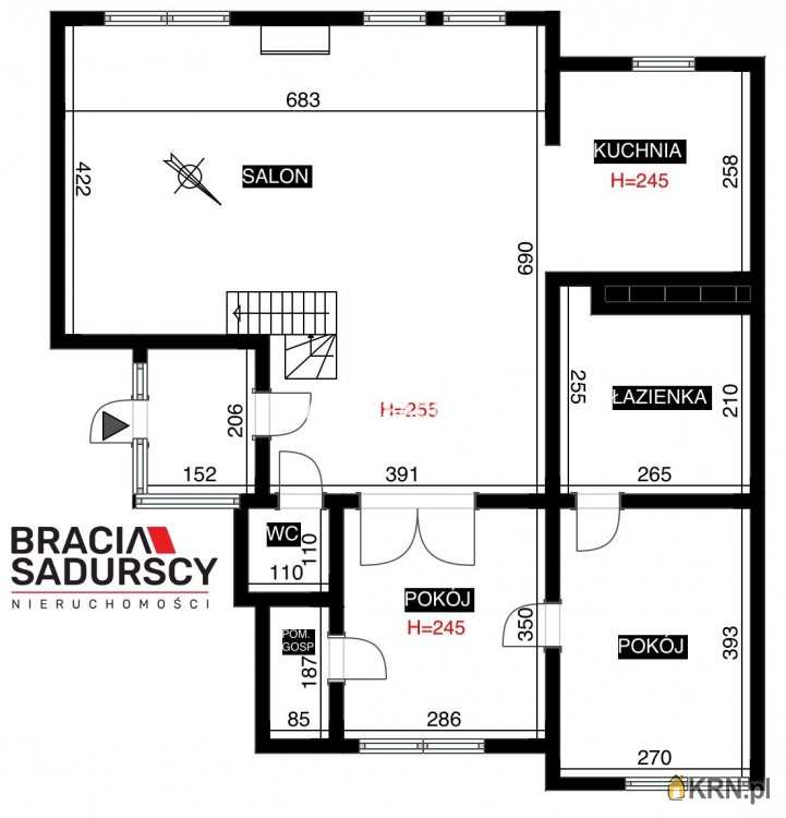 Mieszkanie  na sprzedaż, 5 pokojowe, Kraków, Dębniki, ul. Praska