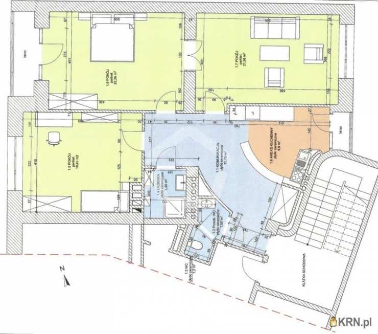 3 pokojowe, Rzeszów, Śródmieście, ul. , Mieszkanie  na sprzedaż