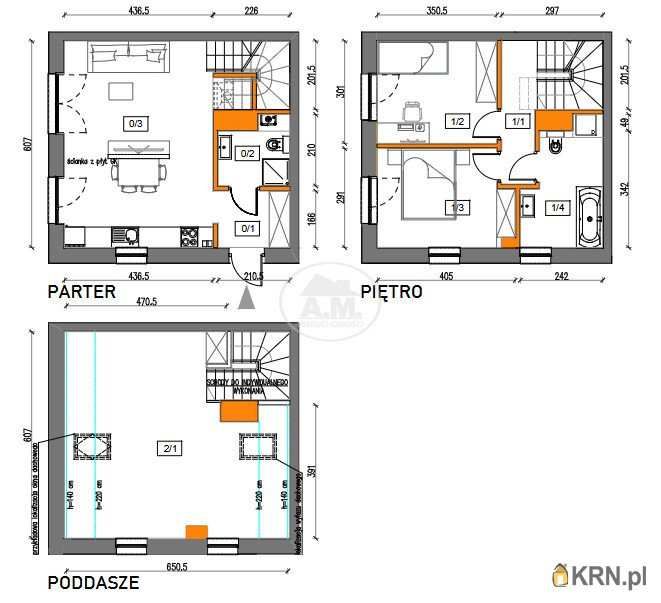 Mieszkanie  na sprzedaż, 4 pokojowe, Wilczyce, ul. Wrocławska