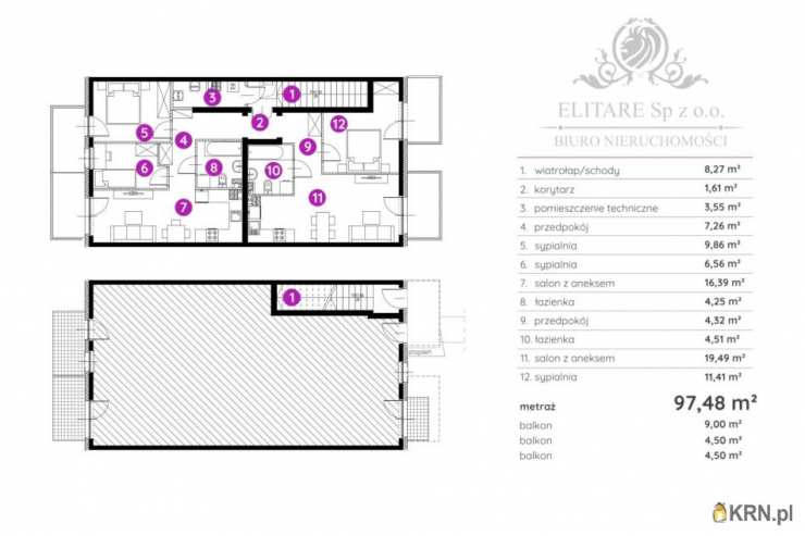 Mieszkanie  na sprzedaż, 5 pokojowe, Wrocław, Krzyki, ul. 