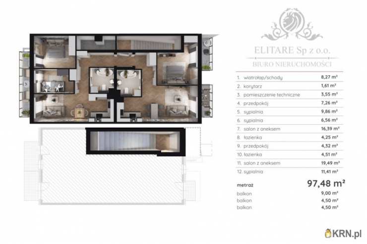 Wrocław, Krzyki, ul. , Mieszkanie  na sprzedaż, 5 pokojowe