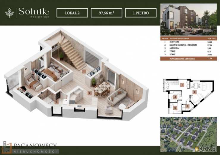 6 pokojowe, Mieszkanie  na sprzedaż, Kraków, Dębniki, ul. 