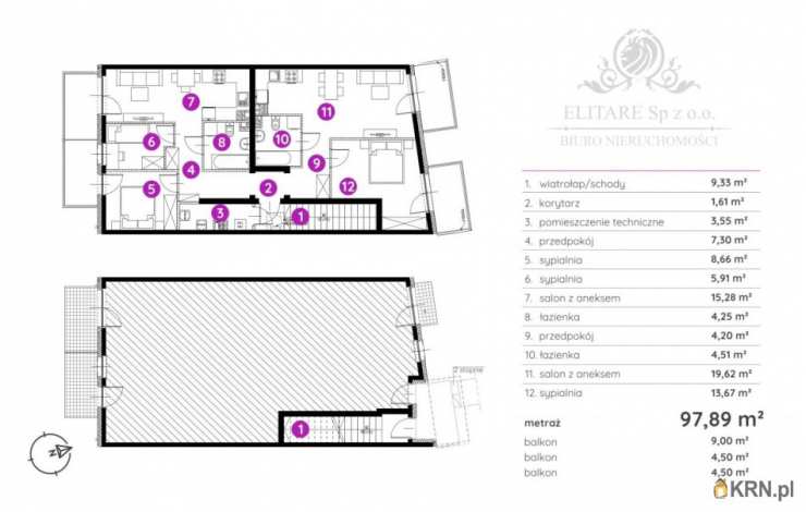 Wrocław, Krzyki, ul. , Mieszkanie  na sprzedaż, 5 pokojowe