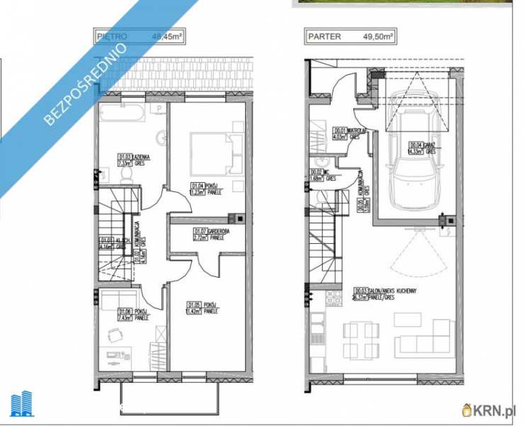 Kobyłka, Nadarzyn, ul. Turowska, 3 pokojowe, Mieszkanie  na sprzedaż