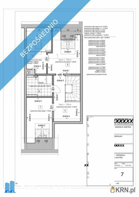5 pokojowe, Wrocław, Krzyki, ul. Motylkowa, Mieszkanie  na sprzedaż